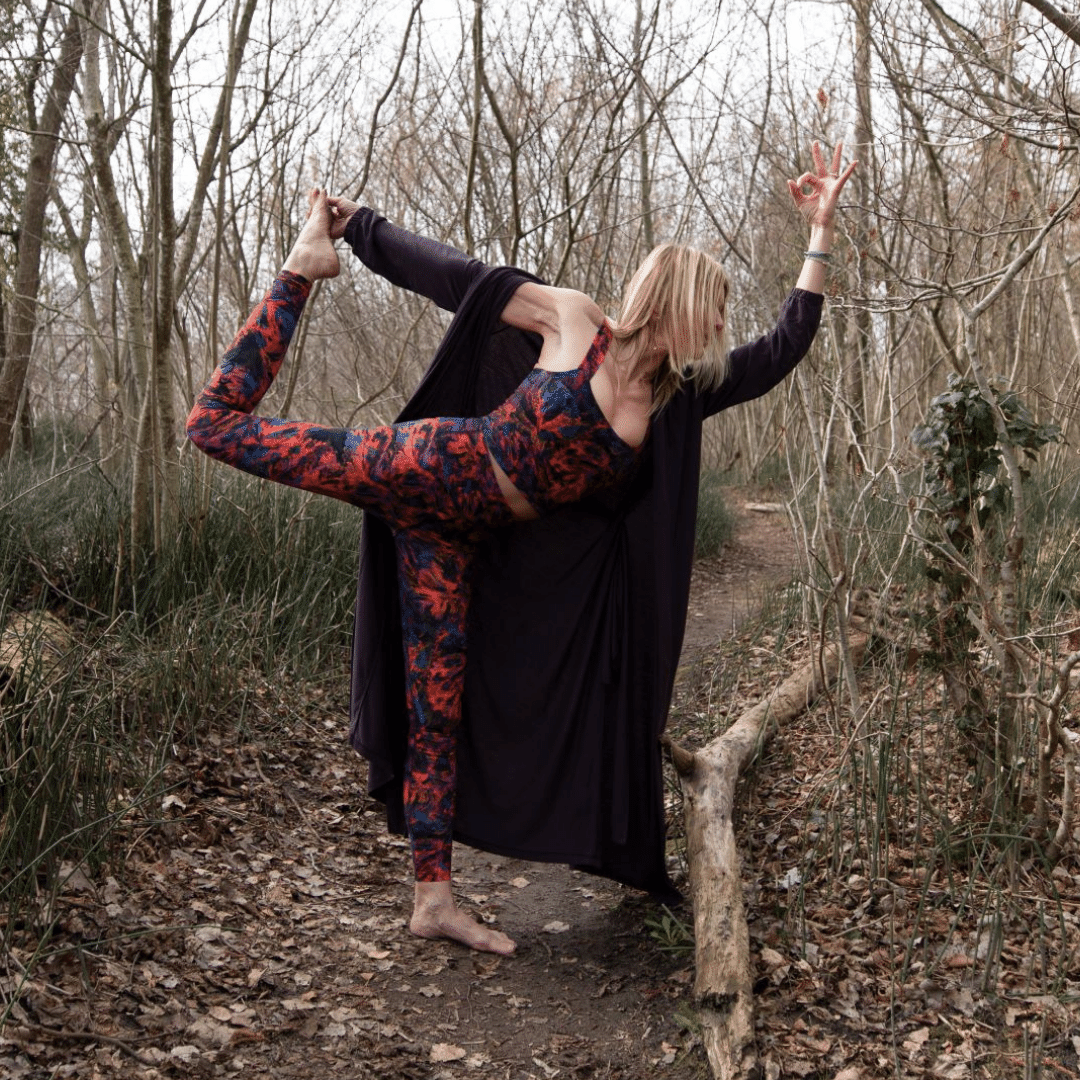 Mizar Kimono — Bamboo & Organic Cotton Lightweight Yoga Kimono with Long Double Belt