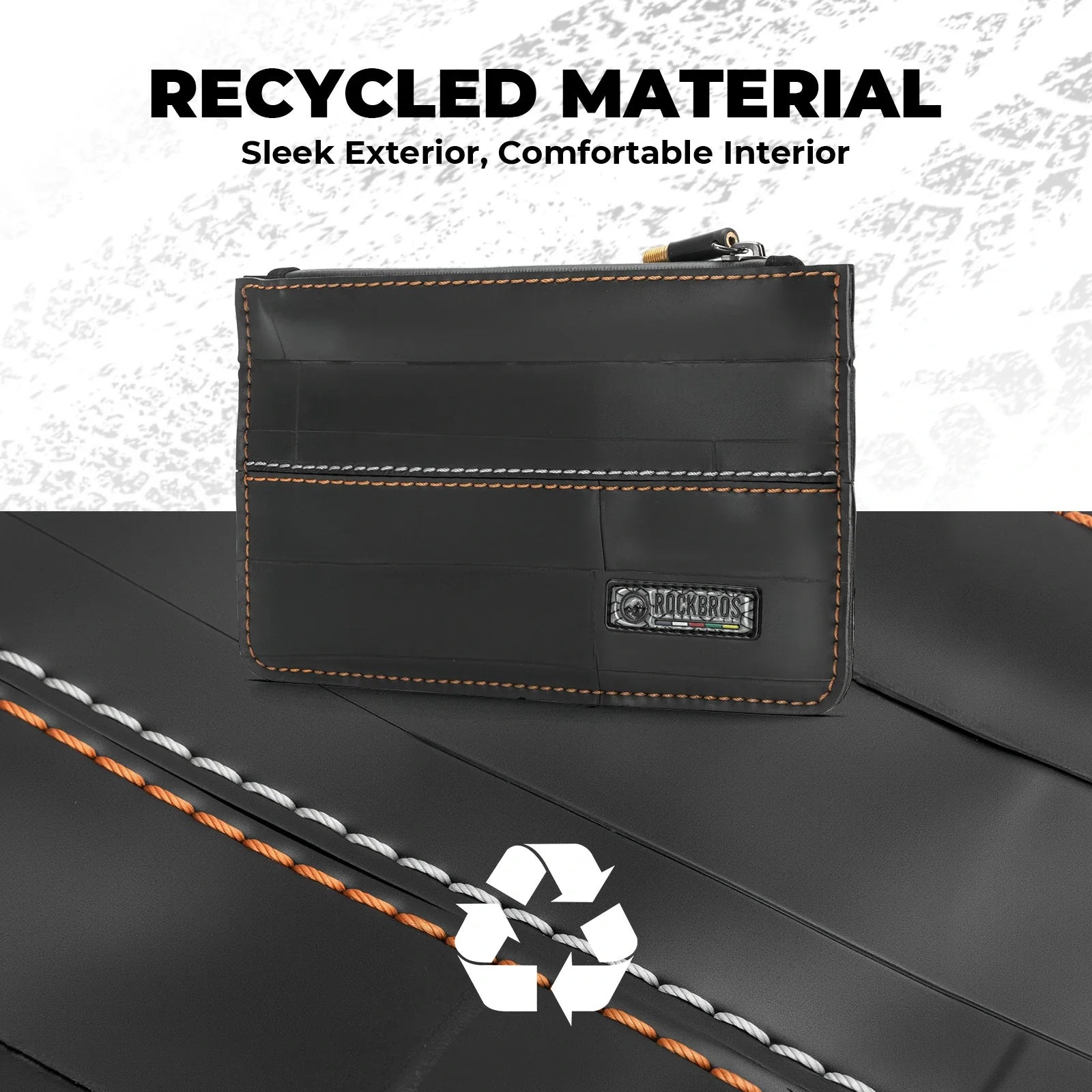 ROAD TO SKY Re-Tire Pouch 0.7L | Sustainable Upcycled Pouch